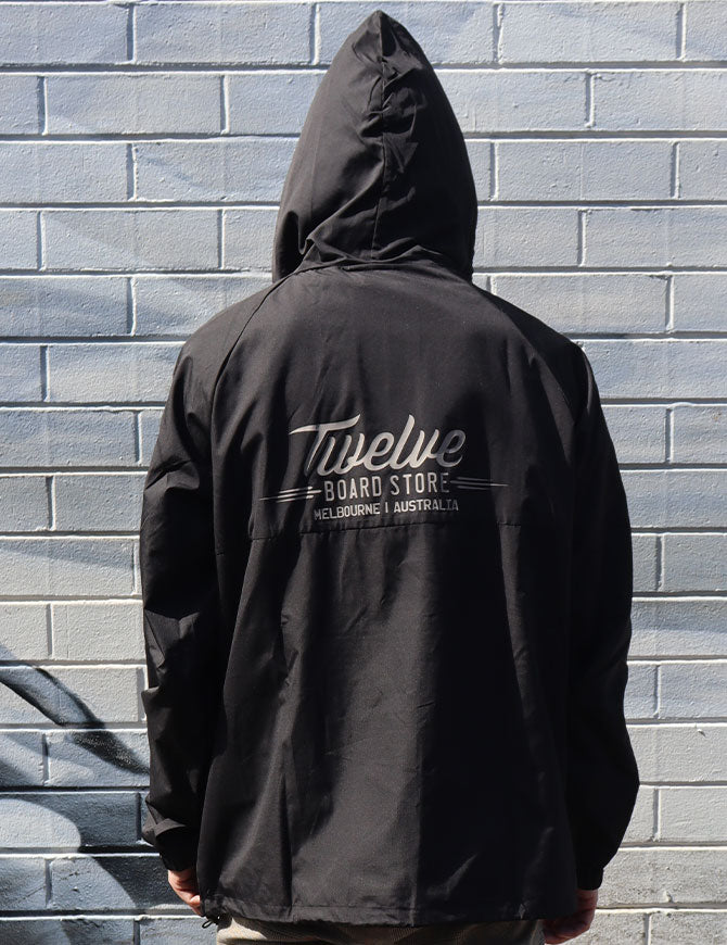 Twelve Melbs Windbreaker Jacket Black